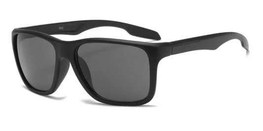 6832 - Gafas de sol deportivas de plástico con lentes de espejo de color