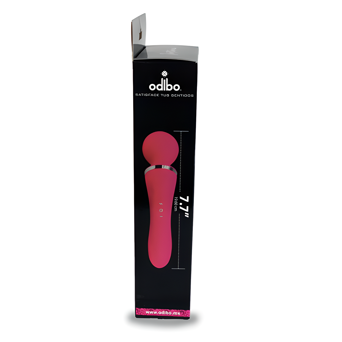 Vibrador de gala 10 funciones recargable de USB color rosa